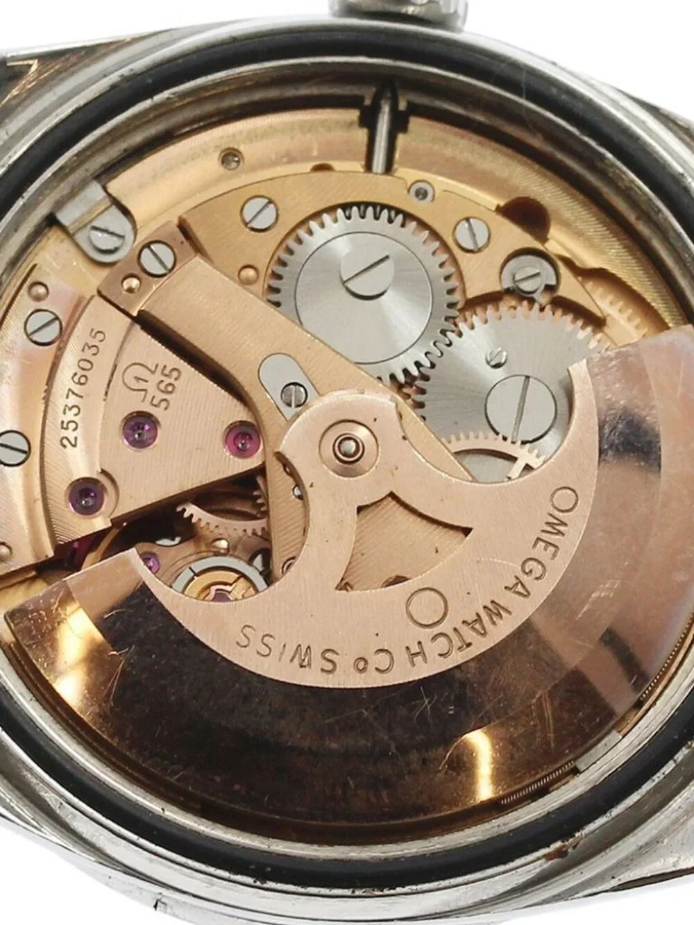 OMEGA Seamaster 166.010 Date cal.565 Rice Bracelet Automatic Men's Watch_961365